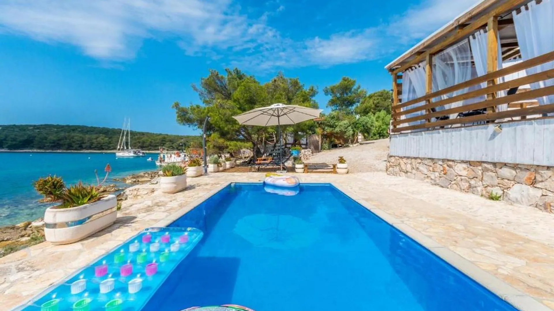 Campingplatz Bungalows With Pool Dream Of Kornati Mali Pašman